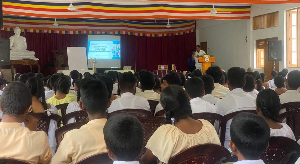 Conducting workshops at Vidura College, Kidney Patients Association, and with the prefects of Sunday schools in Dehiwala–Mount Lavinia and Vidyalanka Damma Sunday School (5)